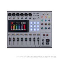 ZOOM PodTrak P8 播客制作者工作站  8路VLOG音频录音