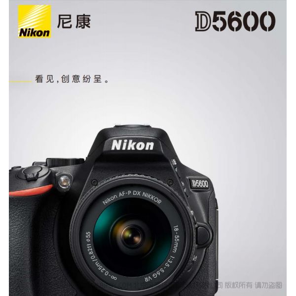 Nikon D5600尼康宣传彩页 海报 宣传册 经销商宣传画册 展会宣传图 