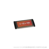 V-Ex Pro SxS高速适配卡  兼容与各种容量的SD存储卡（SDHC/SDXC/UHS 	Win XP~10和Mac 10.X及以上