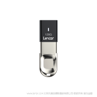 雷克沙 LJDF35-128BBK Lexar® JumpDrive® Fingerprint F35 USB 3.0闪存盘 128GB 读150MB/S