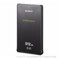 索尼 SR-512S55(SR512S55) SRMemory 卡，512 GB 容量和 5.5 Gbps 写入速度  SR 记忆卡 闪存卡 存储