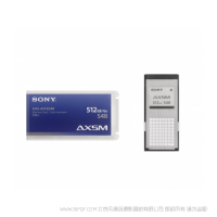 索尼 AXS-A512S48(AXSA512S48) AXS A 系列存储卡，512 GB 容量，4.8 Gbps 保证写入速度 