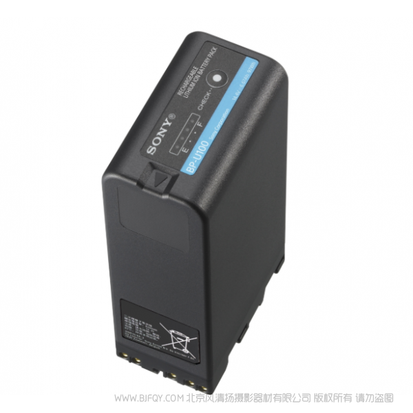 索尼 BP-U100  原装大容量电池   摄像机电池   高性能 97 Wh 锂电池