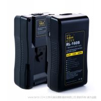 影宸 Rolux RL-160S 广播级摄像机V口电池 摄像机V型口大电池 适用于索尼V口