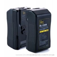 影宸 Rolux RL-230S 广播级摄像机V口电池 摄像机V型口大电池 适用于索尼V口