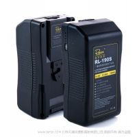 影宸 Rolux RL-190S 广播级摄像机V口电池 摄像机V型口大电池 适用于索尼V口