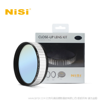 耐司（NiSi）近摄镜微距放大镜52/58/67/72/77/mm专业近拍微拍利器 浅灰色 58mm