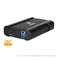 天创恒达 TC-UB570 PRO 4K 1路HDMI 4K高标清USB采集卡 