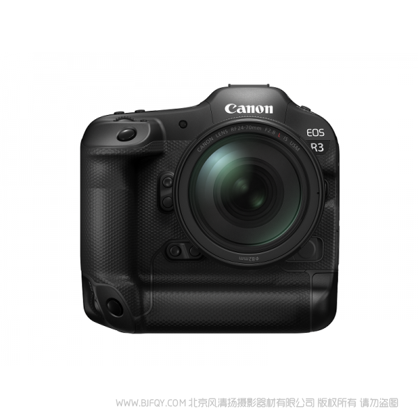 佳能 Canon EOS R3  专微相机 新全画幅背照堆栈式CMOS图像感应器所具备的高速读取性能，配合DIGIC X数字影像处理器的高速处理，