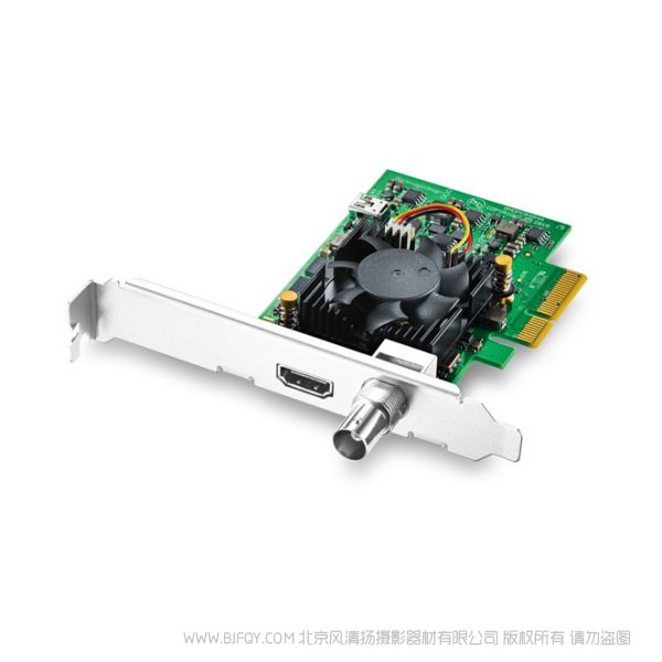 BMD DeckLink Mini Monitor 4K  配有6G‑SDI和新型HDMI 2.0a接口，可让您从计算机上监看高达2160p30的所有格式