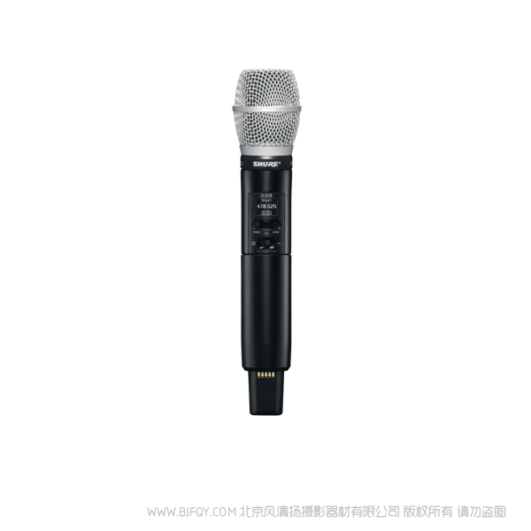 Shure 舒尔 SLXD2/SM86 配备SM86®话筒头的手持式发射机  SLXD24CN/SM86套装