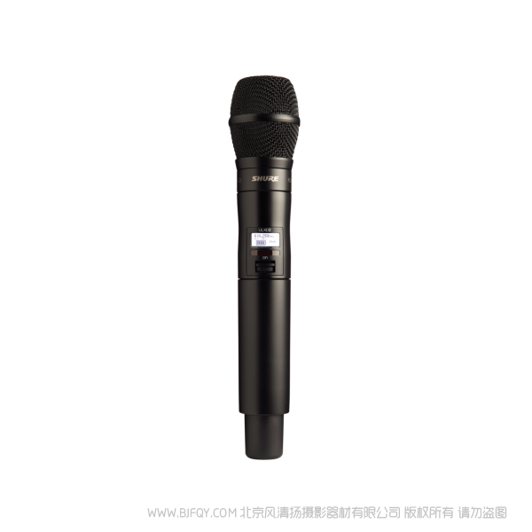 Shure 舒尔 ULXD2/KSM9 KSM9话筒配备ULXD2手持式发射机 ULX-D数字无线系统之KSM9手持式无线发射机。