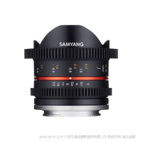 森养 SAMYANG 8mm T3.1 Cine UMC Fish-Eye Cine Lens 电影镜头 鱼眼镜头 本镜片可与Canon-M, Sony-E, MFT, Samsung NX, Fujifilm-X等五款相机搭配使用。 三洋 三阳
