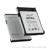  至誉科技真速 (Nitro)  512GB EXPC3N512GB  CFexpress Type B VPG400 认证  存储卡