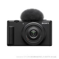 索尼 ZV1F Vlog相机 ZV-1F 黑色（1英寸影像传感器 超广角定焦20mm F2.0大光圈镜头 小巧轻便）