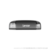 雷克沙 Lexar®多功能2合1 USB-A/C读卡器 TYPEC USB读卡器 支持SD TF卡 LRW310U-BNBNC