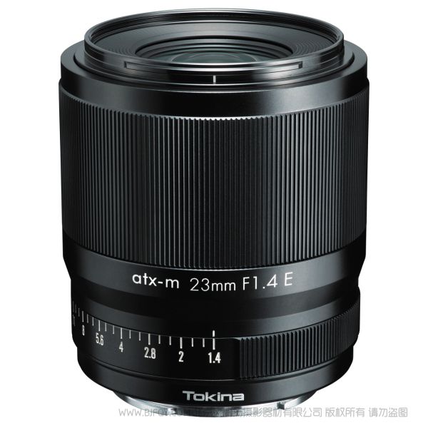 Tokina 图丽 atx-m 23mm F1.4 E PLUS WIDE PRIME APSC画幅  定焦镜头 索尼微单相机 A6700 适用