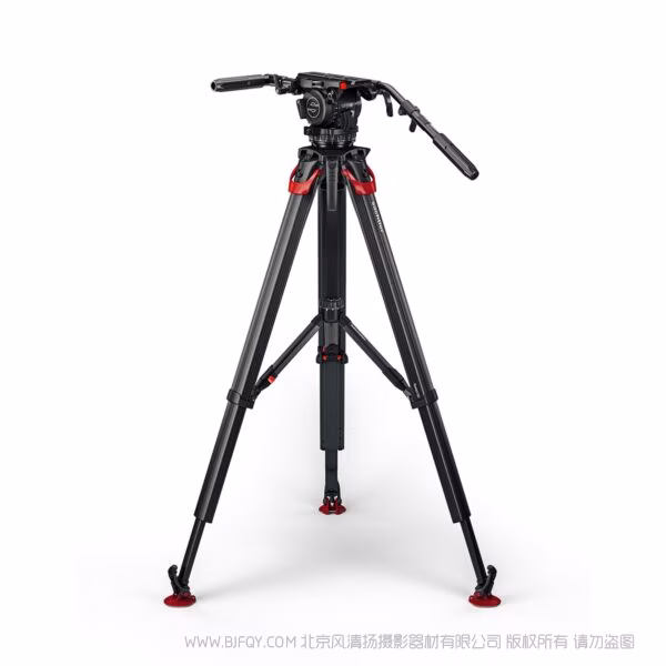  Sachtler 萨科勒 1911-FTMS 中置套装  System Cine 20 flowtech100 MS  100碗 22KG 电影级大重量液压云台地置套装 
