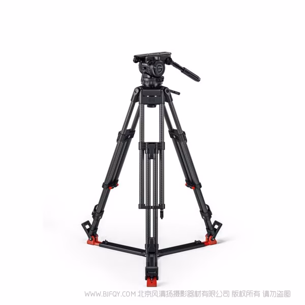  Sachtler 萨科勒 1982 地置碳纤维套装  System Cine 20 HD CF GS  100碗 22KG 电影级大重量液压云台地置套装 