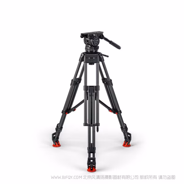  Sachtler 萨科勒 1983 中置碳纤维套装  System Cine 20 HD CF MS  100碗 22KG 电影级大重量液压云台中置套装  