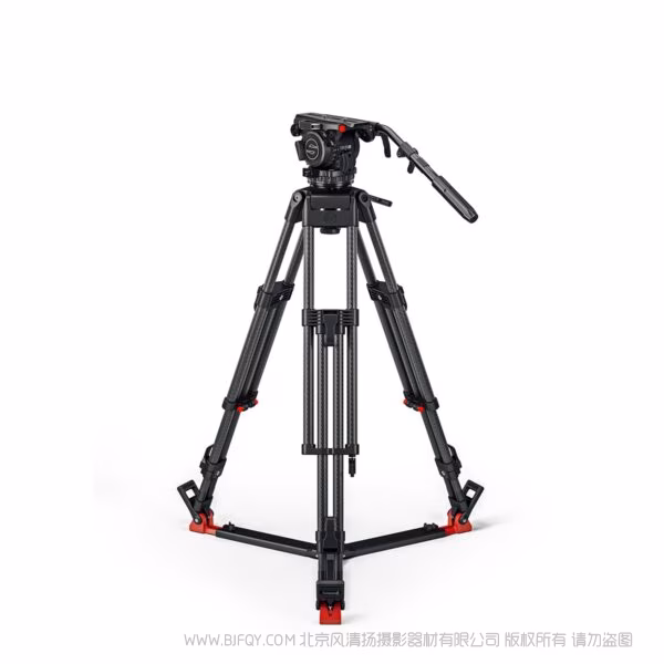  Sachtler 萨科勒 1982 地置碳纤维套装  System Cine 20 HD CF GS  100碗 22KG 电影级大重量液压云台地置套装 