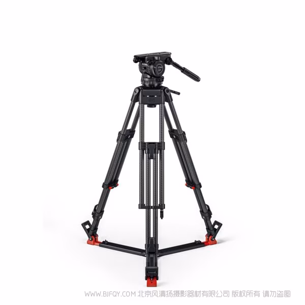  Sachtler 萨科勒 1982 地置碳纤维套装  System Cine 20 HD CF GS  100碗 22KG 电影级大重量液压云台地置套装 