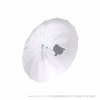 Nanlite 南光 U-180ST 浅口柔光伞 光线变化更加匀称，光线漫射性能