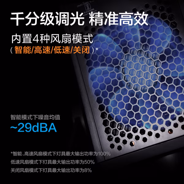 南光 NanLite FC-500C 彩色点光源 520W 影视灯   带45&deg; 反光罩 / 5600K COB光学 