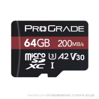  ProGrade Digital 铂格瑞 V30 microSDXC 锶系列 