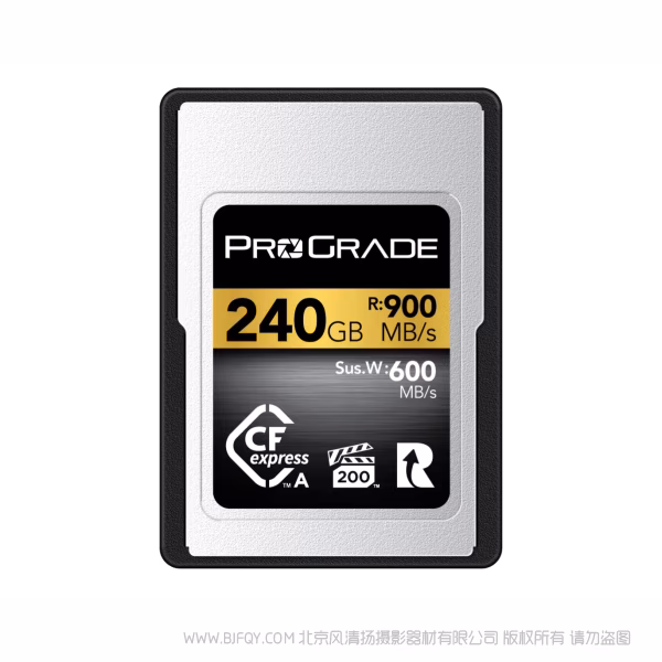 ProGrade 铂格瑞 CFEXPRESS TYPE A 2.0 R900MB W800MB GOLD CEA 金卡 120GB 240GB 480GB  960GB