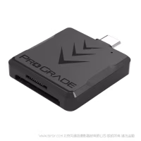 ProGrade 铂格瑞  PGM0.5 双槽读卡器 SD/TF二合一USBC3