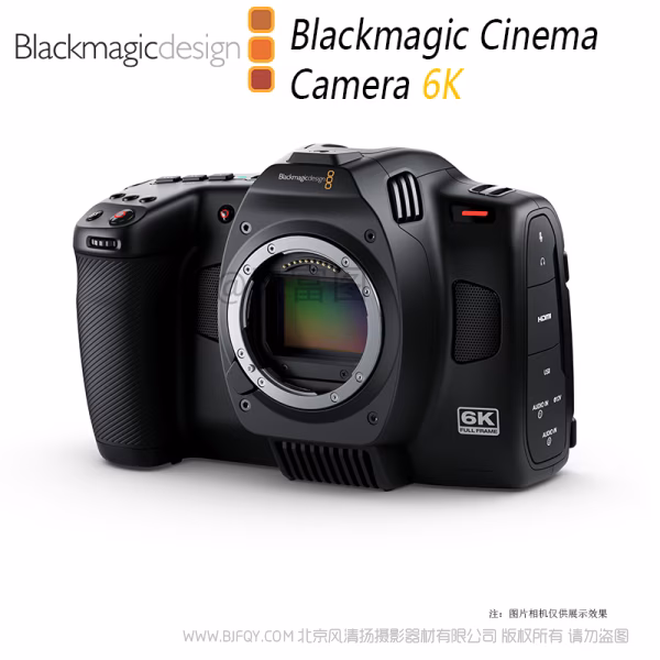 BMD Blackmagic Cinema Camera 6K  BMCC6K 6048 x 4032全画幅高分辨率HDR传感器、双原生ISO、L镜头卡口、CFexpress Type-B