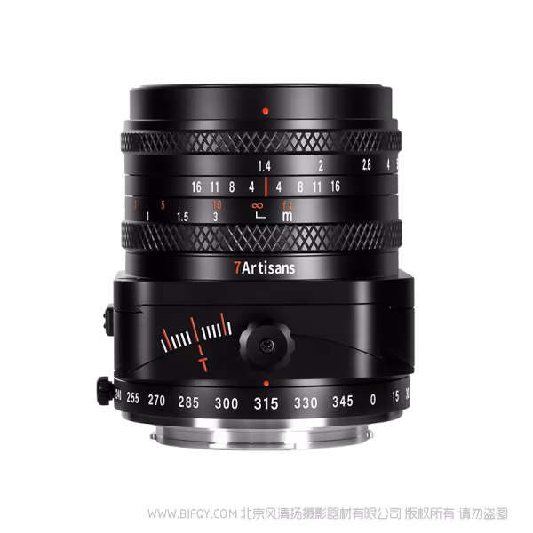 七工匠 7artisans MF 50mm F1.4 T/S 移轴镜头 7-MFC-T-5014