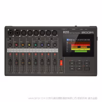 ZOOM R20 MultiTrak 多轨录音机 音乐制作台  随时随地制作音乐