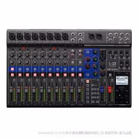 ZOOM LiveTrak L-12 12通道混音器 混音、录音、监听、播放和混