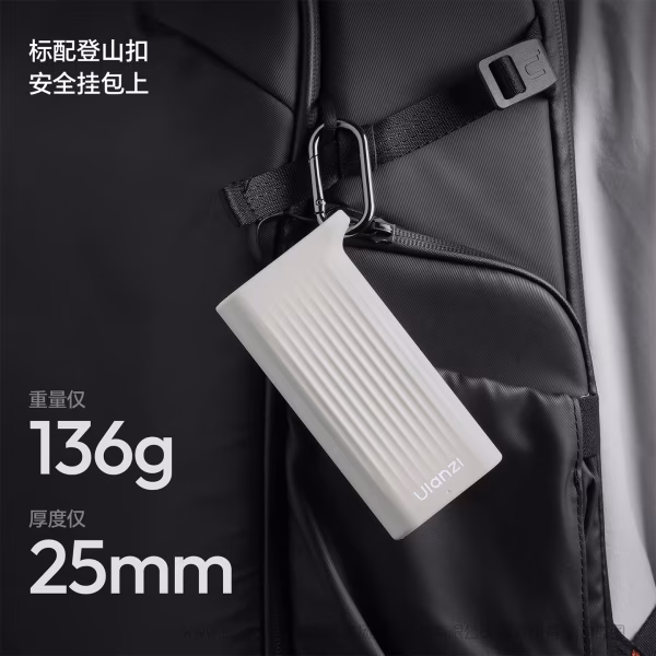  优篮子 Ulanzi CR2 SD闪存卡盒 读卡器  碳晶黑X133 星光灰X132 从容收纳，自在传输