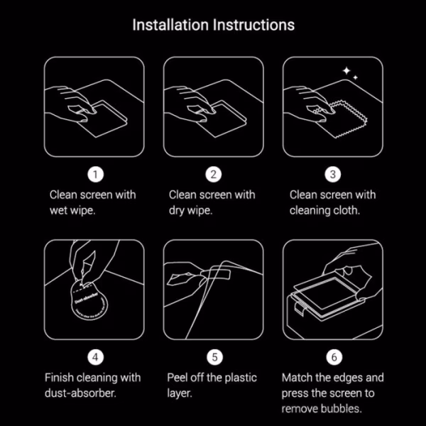 SmallRig斯莫格钢化膜（适用于佳能 EOS R6 / R6 Mark II / R6 Mark III / R7）5805 