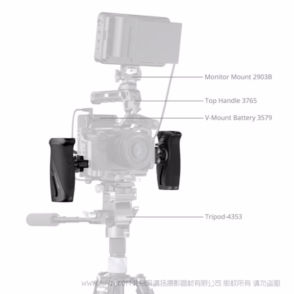SmallRig斯莫格旋转螺纹侧手柄 5194