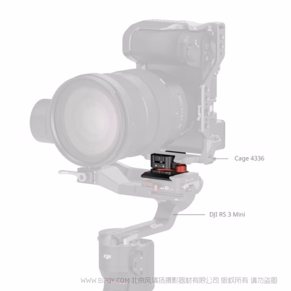 SmallRig 滑槽转阿卡快装板 MD4857