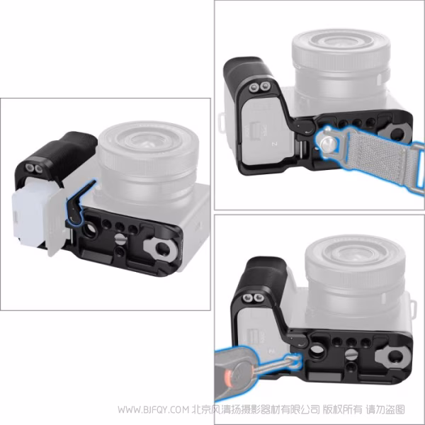 SmallRig 索尼 ZV-E10 II 硅胶L型手柄 4778