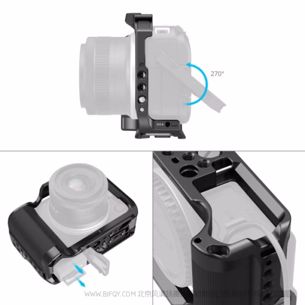 SmallRig斯莫格拓展框（适用于佳能 EOS R50 V）（黑色）5427