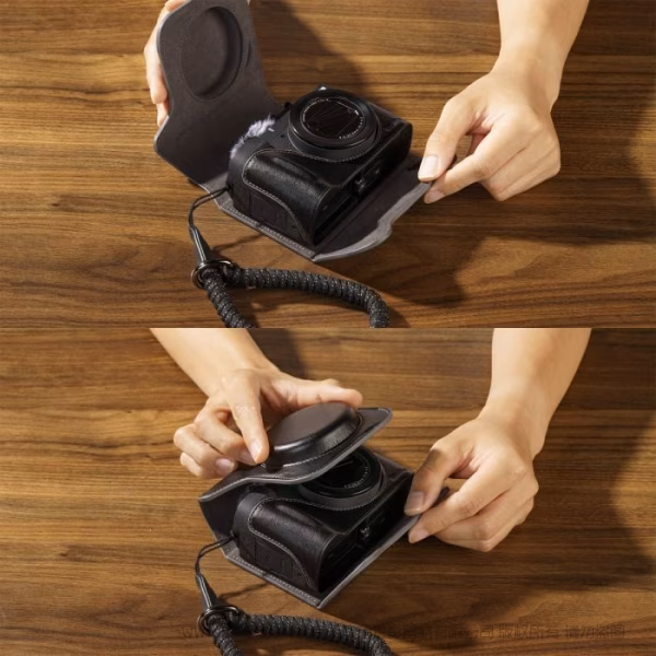 SmallRig斯莫格皮套套件（适用于佳能 PowerShot V1）（黑色）5386 