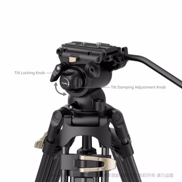 SmallRig 重型液压云台三脚架套件 AD-01S 4686