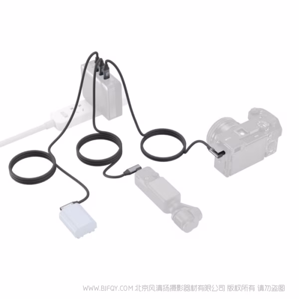 SmallRig USB-C 转 USB-C 数据传输线 （直头转弯头 60cm） 4791