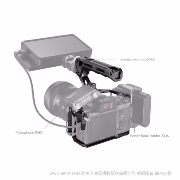 斯莫格 SmallRig 索尼Alpha 7 III / Alpha 7R III /M3/R3拓展框套件 4198