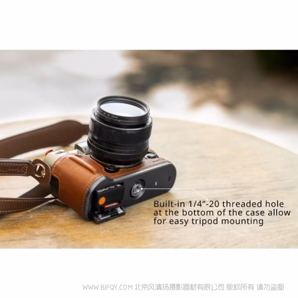 斯莫格 SmallRig X-T50半包皮套套装（棕色）4710