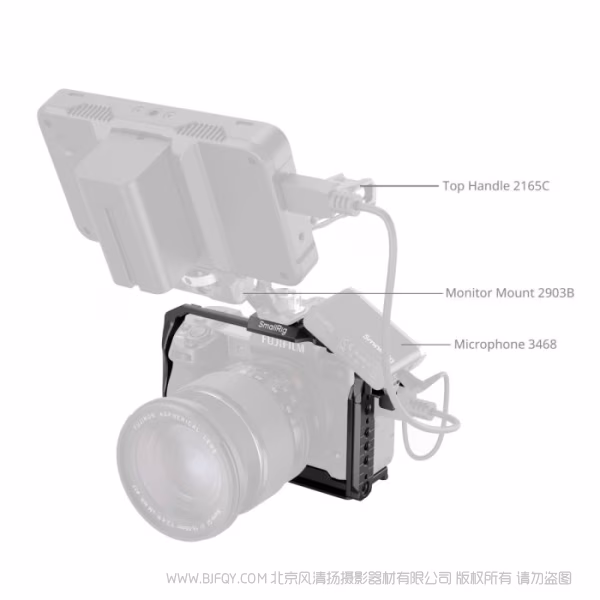 斯莫格 SmallRig 富士X-H2 / X-H2S 多功能拓展框3934B