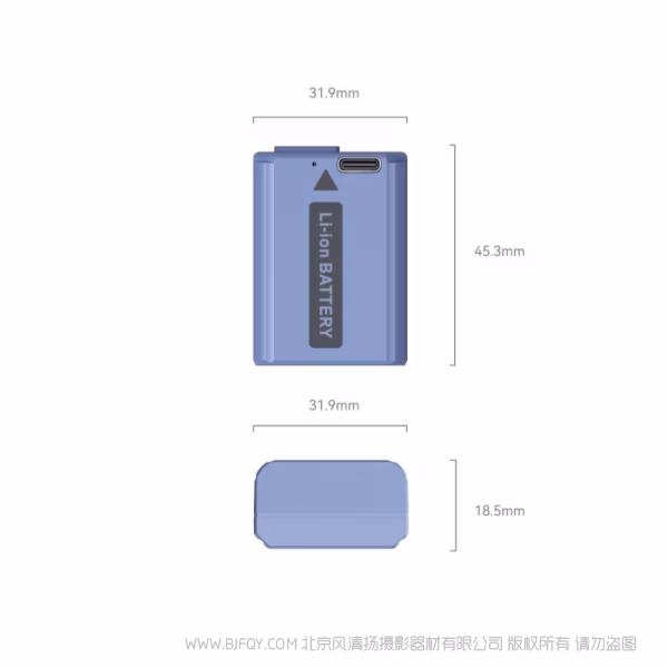 斯莫格 SmallRig适用 NP-FW50 直充相机电池 4330AC