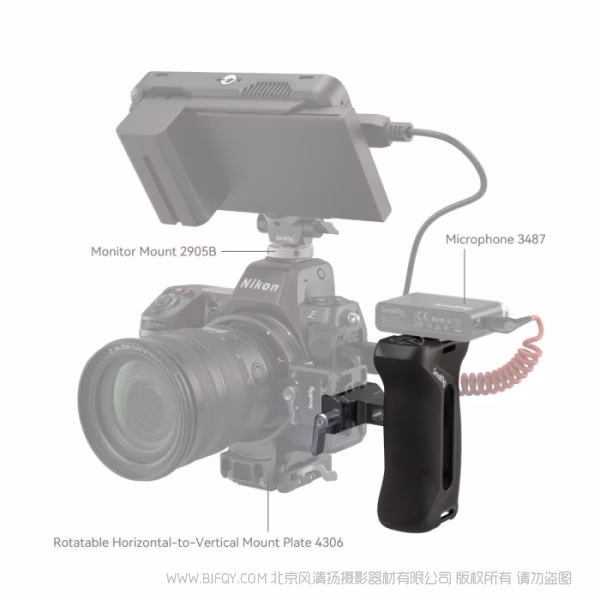 斯莫格 SmallRig 阿卡规格侧手柄4416