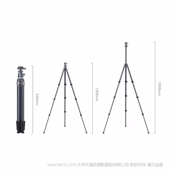 斯莫格 SmallRig 轻量旅拍三脚架AP-02 4222B